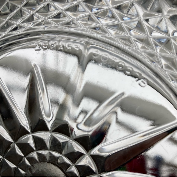 Arcoroc France Diamant Starburst Clear Glass Serving Bowl/Fruit Bowl 🌟💎✨💎🌟 - Picture 7 of 7